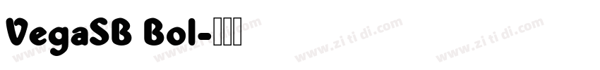 VegaSB Bol字体转换